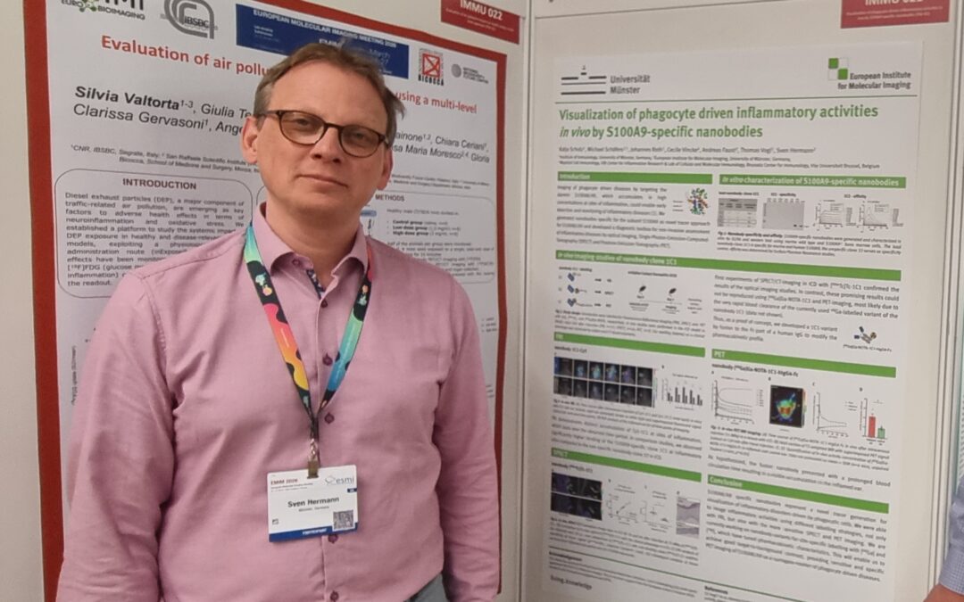 Visualization of phagocyte driven inflammatory activities in vivo by S100A9 specific nanobodies